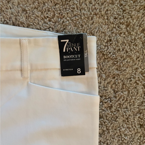 White bootcut dress pants - Picture 2 of 5